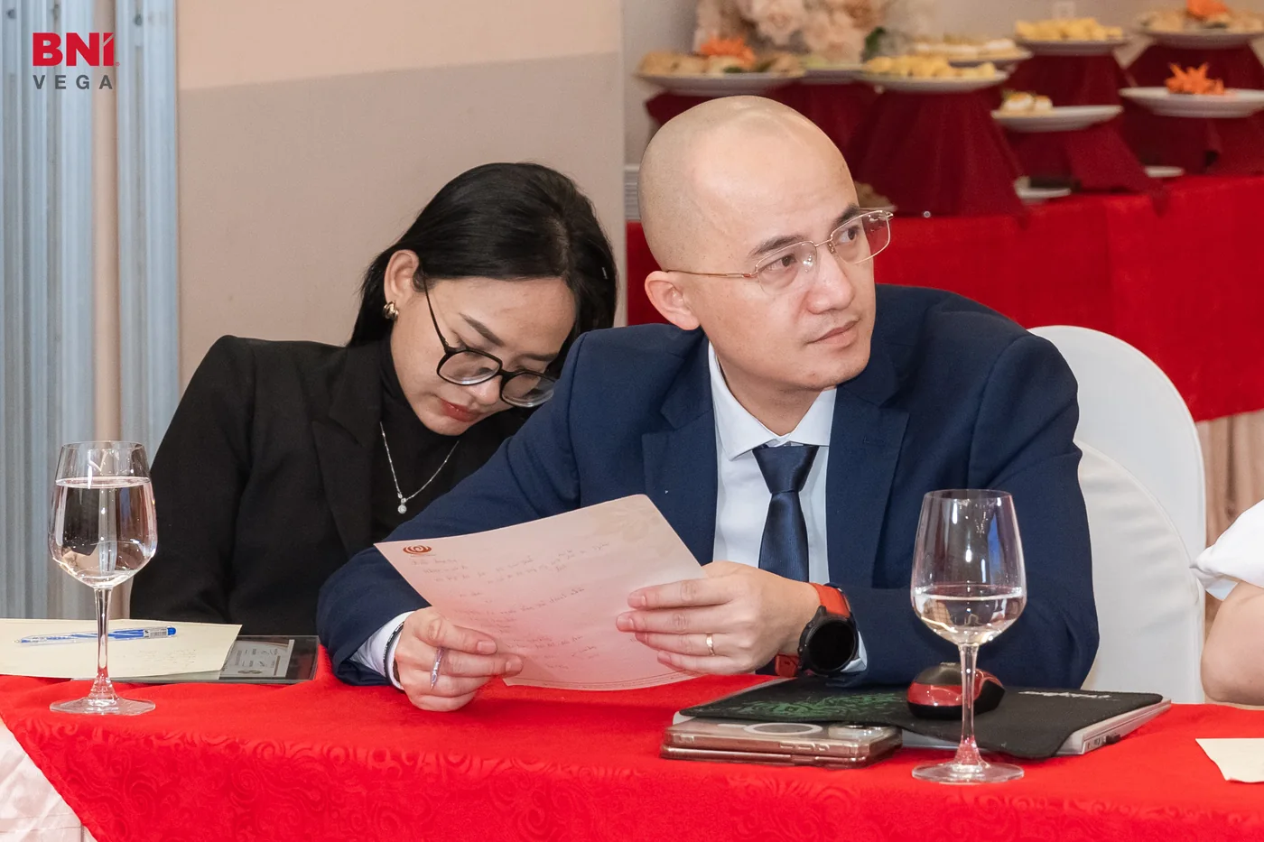 Gia Cát Duẩn tại một buổi kết nối doanh nhân